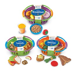 Learning Resources - New Sprouts® Breakfast, Lunch and Dinner Baskets