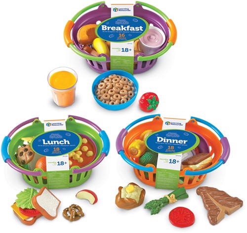 Learning Resources - New Sprouts® Breakfast, Lunch and Dinner Baskets
