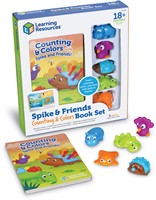 Learning Resources - Spike and Friends Colors & Counting Book Set