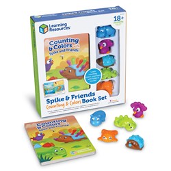 Learning Resources - Spike and Friends Colors & Counting Book Set