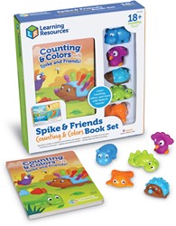 Learning Resources - Spike and Friends Colors & Counting Book Set
