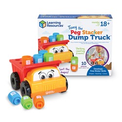 Learning Resources - Tony the Peg Stacker Dump Truck™