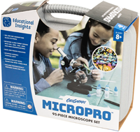 Learning Resources - GeoSafari® MicroPro™ 95-Piece Microscope Set-3