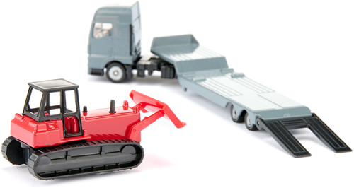 MAN Truck with Bulldozer-3