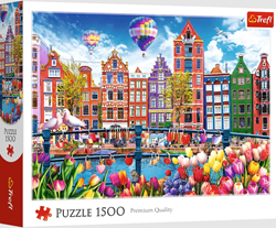 Trefl 1500 - Colourful Amsterdam