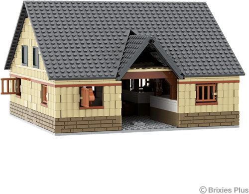 BRIXIES Plus Schuur/Paardenstal - 805 st