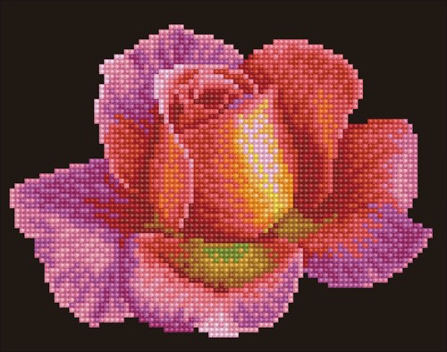 Diamond Dotz - Budding Rose