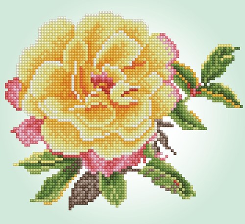 Diamond Dotz - Watercolour Rose