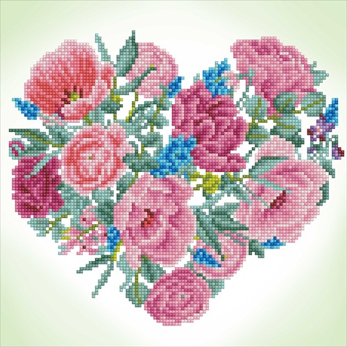 Diamond Dotz - Blossoming Heart
