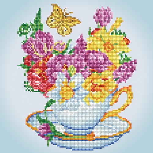 Diamond Dotz - Springtime Cuppa