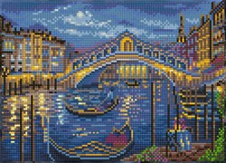 Diamond Dotz - Evening Stroll To The Rialto Bridge