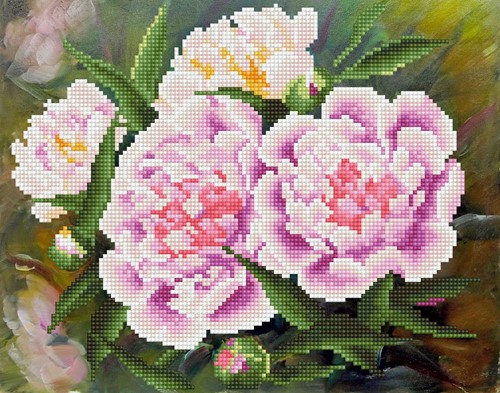 Diamond Dotz - Romantic Pink Peonies