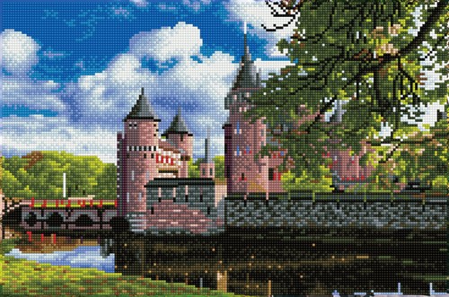 Diamond Dotz - De Haar Medieval Castle, Holland