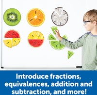 Learning Resources - Magnetic Fruit Fractions-3