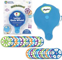 Learning Resources -  Skill Builders! Letter Quiz Wheel