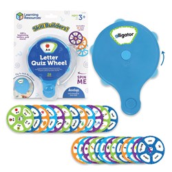 Learning Resources -  Skill Builders! Letter Quiz Wheel