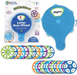 Learning Resources -  Skill Builders! Letter Quiz Wheel