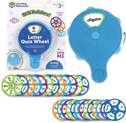 Learning Resources -  Skill Builders! Letter Quiz Wheel