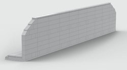 BRIXIES Plus Grondmuur - 242 st