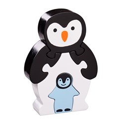 Lanka Kade - Baby Puzzel  - Pinguïn met Jong (5)