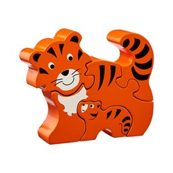 Lanka Kade - Baby Puzzel  - Tijger met Jong (4)