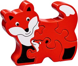 Lanka Kade - Baby Puzzel  - Vos met Jong (4)