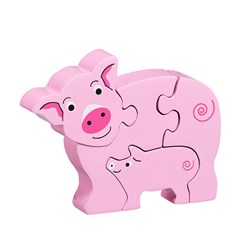 Lanka Kade - Baby Puzzel  - Varken met Biggetje (4)