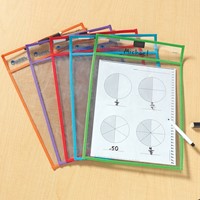 Learning Resources - Write And Wipe Pockets (Set of 5)-2