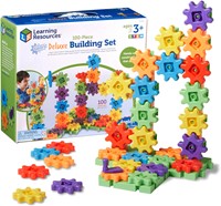 Learning Resources - Gears! Gears! Gears!® Deluxe Building Set (Set of 100)