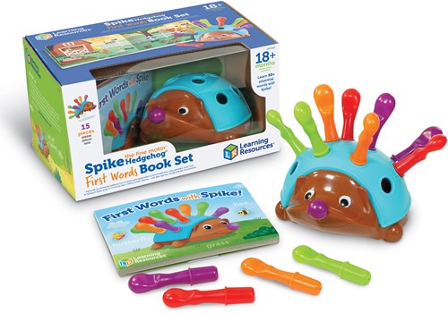Learning Resources - Spike The Fine Motor Hedgehog® First Words Set