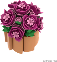 BRIXIES Plus Mini Bloem "Spring time" - 115 st