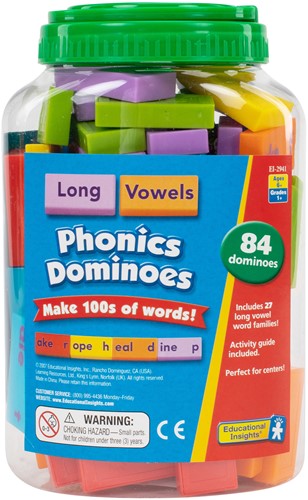 Learning Resources - Phonics Dominoes Long Vowels