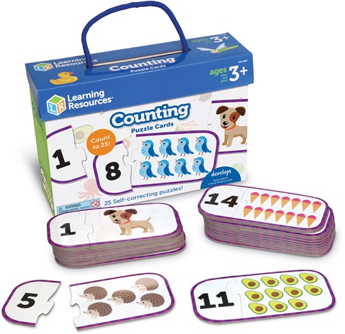 Learning Resources - Counting Puzzle Cards