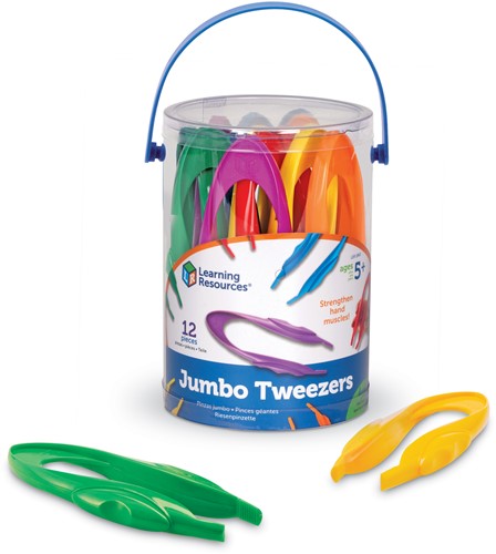 Learning Resources - Primary Science® Jumbo Tweezers™ (Set of 12)