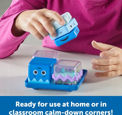 Learning Resources - Cool Down Sensory Cubes Sensory Fidget Set-3