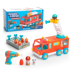 Learning Resources - Design & Drill® Bolt Buddies® Fire Truck