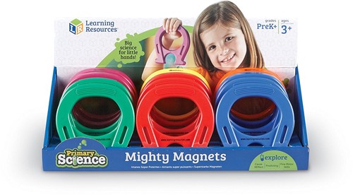 Learning Resources - Primary Science® Mighty Magnets™ (Set of 12)-2