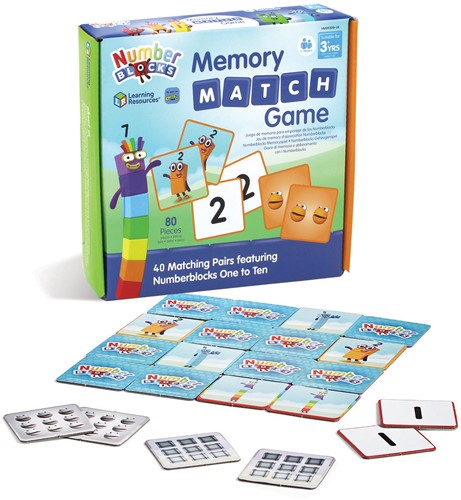Learning Resources - Numberblocks® Memory Match Game