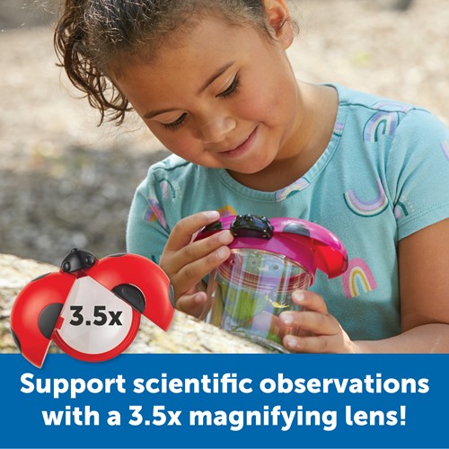 Learning Resources - Primary Science® Big View Bug Jars (Set of 6)-2