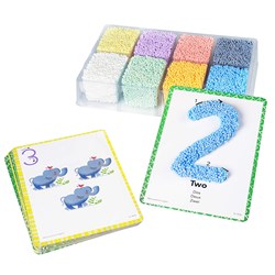 Learning Resources - Playfoam® Shape  & Learn Numbers Set