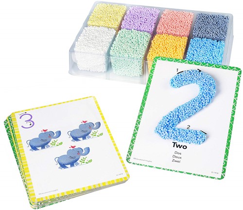 Learning Resources - Playfoam® Shape  & Learn Numbers Set