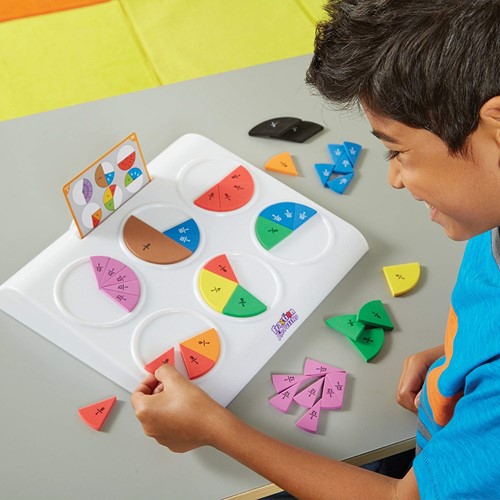 Learning Resources - Fraction Pie Puzzles-2