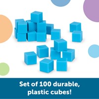Learning Resources - Plastic Base Ten Units (Set of 100)-2