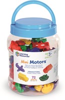 Learning Resources - Mini Motors® Counters (Set of 72)-3
