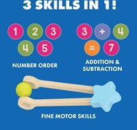 Learning Resources - Count & Match Wooden Set-3