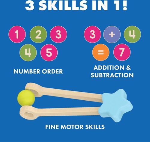 Learning Resources - Count & Match Wooden Set-3
