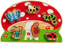 Lanka Kade - Vormenpuzzel - Mini Dieren (6)