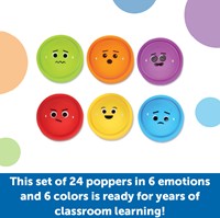 Learning Resources - Rainbow Emotions Fidget Poppers Set of 24-3