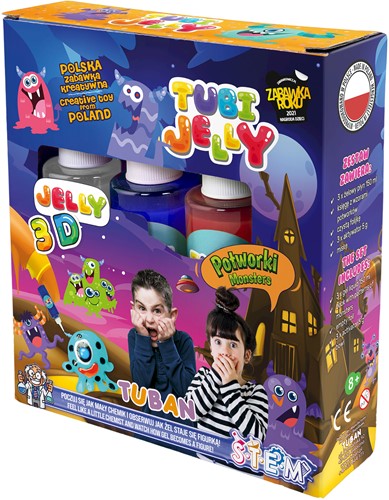 Tuban - Tubi Jelly Set With 3 Colors – Monsters-2