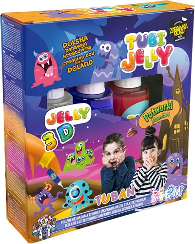 Tuban - Tubi Jelly Set With 3 Colors – Monsters